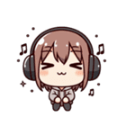 音楽を演奏しましょう♫（個別スタンプ：5）