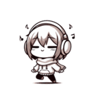 音楽を演奏しましょう♫（個別スタンプ：6）