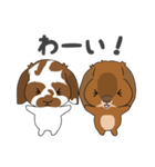 こはくくん、むさしくん（個別スタンプ：8）