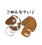 こはくくん、むさしくん（個別スタンプ：10）