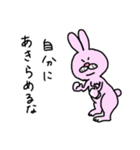 絶対味方ウサギ（個別スタンプ：18）