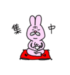 絶対味方ウサギ（個別スタンプ：19）