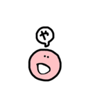 パステルカラーmarugaoひらがな1（個別スタンプ：36）