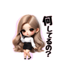 毎日使えるギャルママ♡家族や友達にも（個別スタンプ：2）