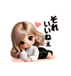 毎日使えるギャルママ♡家族や友達にも（個別スタンプ：21）