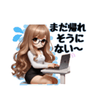 毎日使えるギャルママ♡家族や友達にも（個別スタンプ：24）
