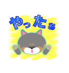 黒柴犬「ふく」の第3弾（個別スタンプ：20）