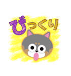 黒柴犬「ふく」の第3弾（個別スタンプ：25）