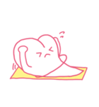 ハート土星ちゃん（個別スタンプ：8）