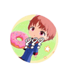 キラキラ☆ノアくん フランス語（個別スタンプ：7）