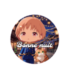 キラキラ☆ノアくん フランス語（個別スタンプ：13）