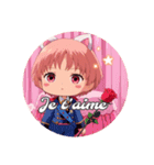 キラキラ☆ノアくん フランス語（個別スタンプ：15）