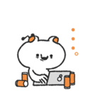 お仕事くま達のスタンプ（個別スタンプ：3）