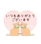 (茶猫)ありがとう/名前入力#猫の日（個別スタンプ：5）