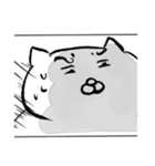 民間人のような猫（個別スタンプ：3）