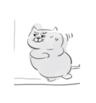 民間人のような猫（個別スタンプ：10）