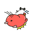 ソーセージ君vol.8 どんどん太っていく編（個別スタンプ：25）
