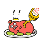 ソーセージ君vol.8 どんどん太っていく編（個別スタンプ：36）