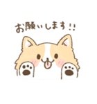 モフモフわんこのスタンプ（個別スタンプ：15）