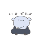いろくまぐま（とりどり）すたんぷ（個別スタンプ：19）