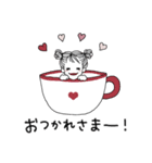 らぶみ溢れるおねえさん（個別スタンプ：12）