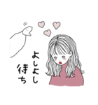 らぶみ溢れるおねえさん（個別スタンプ：27）