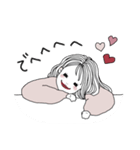 らぶみ溢れるおねえさん（個別スタンプ：30）