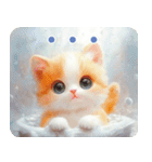 ふわふわ茶トラねこスタンプ（個別スタンプ：25）