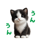 【猫】リアクション（個別スタンプ：3）