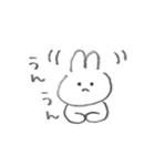 えんぴつうさぎ（春）（個別スタンプ：12）