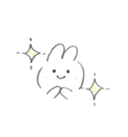 えんぴつうさぎ（春）（個別スタンプ：17）