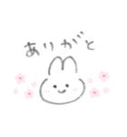 えんぴつうさぎ（春）（個別スタンプ：20）