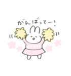 えんぴつうさぎ（春）（個別スタンプ：21）