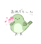 えんぴつうさぎ（春）（個別スタンプ：23）