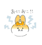 えんぴつうさぎ（春）（個別スタンプ：35）
