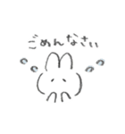 えんぴつうさぎ（春）（個別スタンプ：36）
