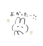 えんぴつうさぎ（春）（個別スタンプ：38）