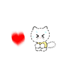 いぬくんとねこちゃんお友だちスタンプ春（個別スタンプ：9）
