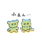 いぬくんとねこちゃんお友だちスタンプ春（個別スタンプ：10）