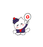 いぬくんとねこちゃんお友だちスタンプ春（個別スタンプ：12）