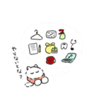 いぬくんとねこちゃんお友だちスタンプ春（個別スタンプ：17）