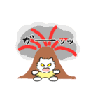 いぬくんとねこちゃんお友だちスタンプ春（個別スタンプ：25）