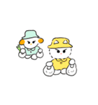 いぬくんとねこちゃんお友だちスタンプ春（個別スタンプ：32）