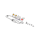 いぬくんとねこちゃんお友だちスタンプ春（個別スタンプ：37）