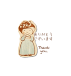大人かわいいスタンプ＊アンティーク絵本（個別スタンプ：12）