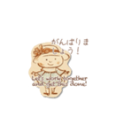 大人かわいいスタンプ＊アンティーク絵本（個別スタンプ：29）