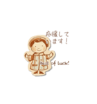 大人かわいいスタンプ＊アンティーク絵本（個別スタンプ：30）