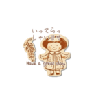 大人かわいいスタンプ＊アンティーク絵本（個別スタンプ：32）