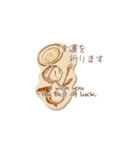 大人かわいいスタンプ＊アンティーク絵本（個別スタンプ：35）