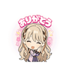 杏と桃のくにたちライフ（個別スタンプ：3）